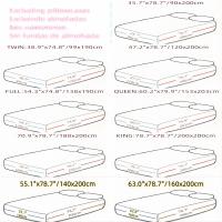 Sábana Elástica Impermeable De Poliéster UPzo Tamaño King Para Cama Con Banda Elástica Alrededor Del Matraces Diseño De Dibujos Animados Sin Funda Para Almohada - details 0