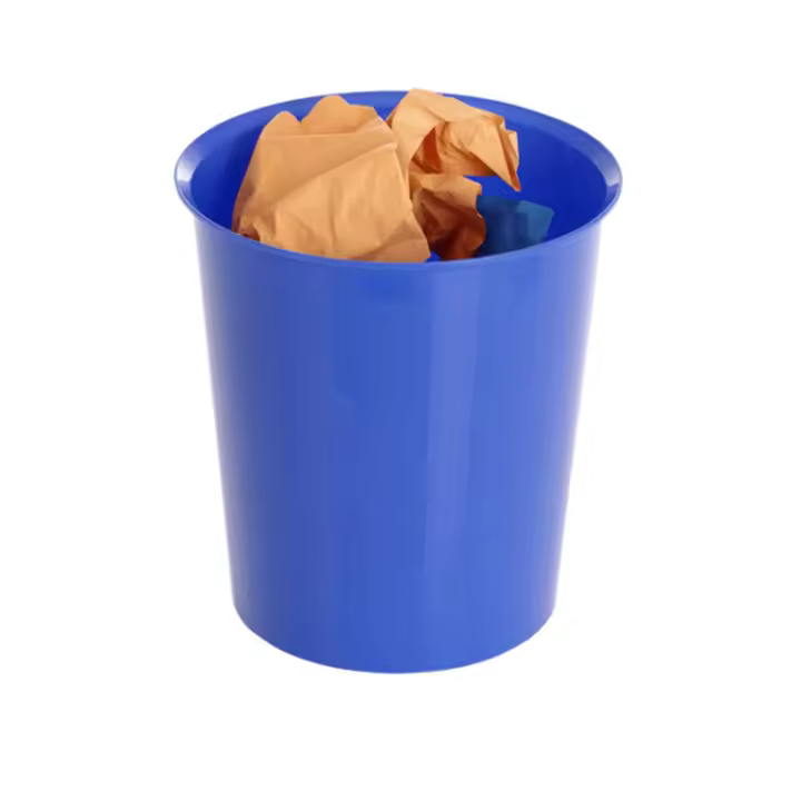 PAPELERA 18 LITROS RECICLABLE 290 X 310MM AZUL ARCHIVO 2000 2001 AZ - 1