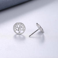 Pendientes para mujer,Árbol DE LA Vida, Plata de Ley 925,Regalos originales para Mujer - details 3