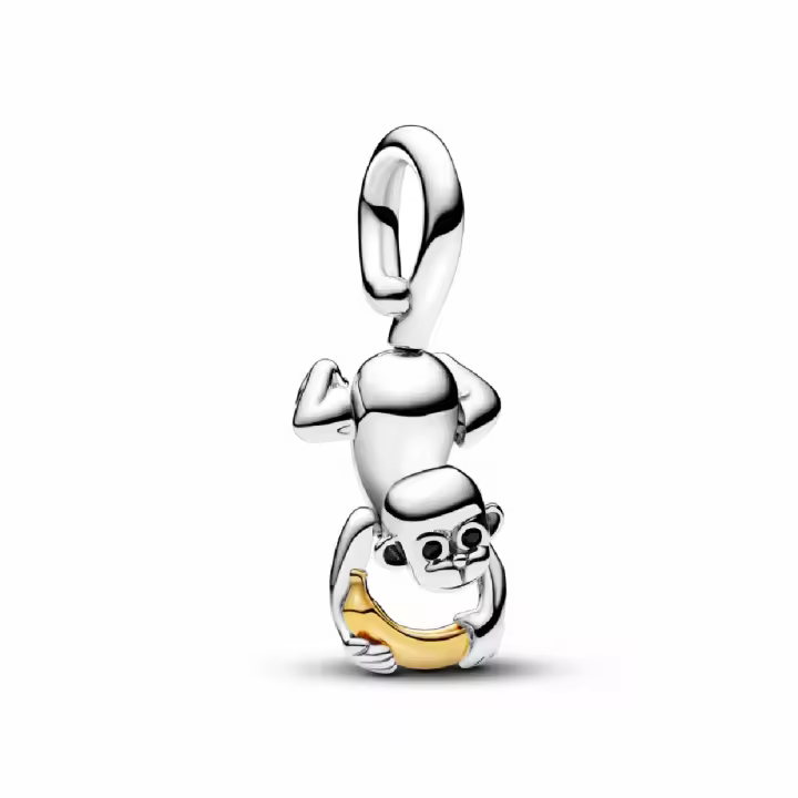 Charm Pandora Colgante Mono con Patas Moviles - 1
