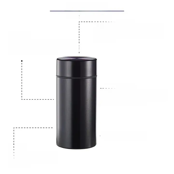 Juego De Almacenamiento Airtight Para Hierbas Y Tabaco Portátil De Metal Resistente Al Agua Y Olores Caja De Almacenamiento Para Fumadores Accesorios De Fumar - 1