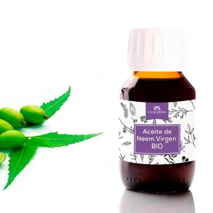 Camassia Aceite de neem virgen BIO | Aceites vegetales | virgen, prensado en frío, procedente de agricultura ecológica - 1