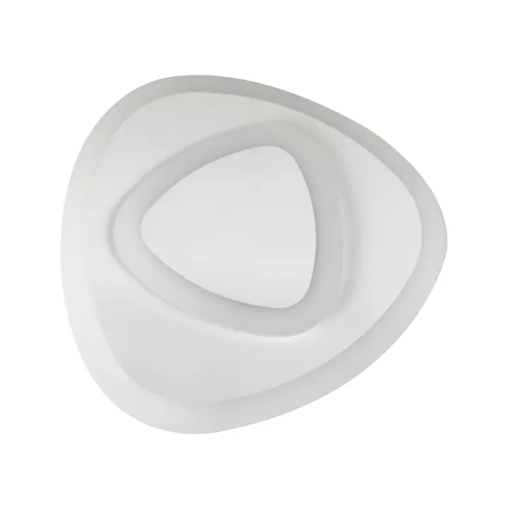 Hola LED Lámpara de Techo Moderna 80W – Plafón LED Triangular CCT 3000K-6500K para Salón, Cocina, Dormitorio y Pasillo - 1
