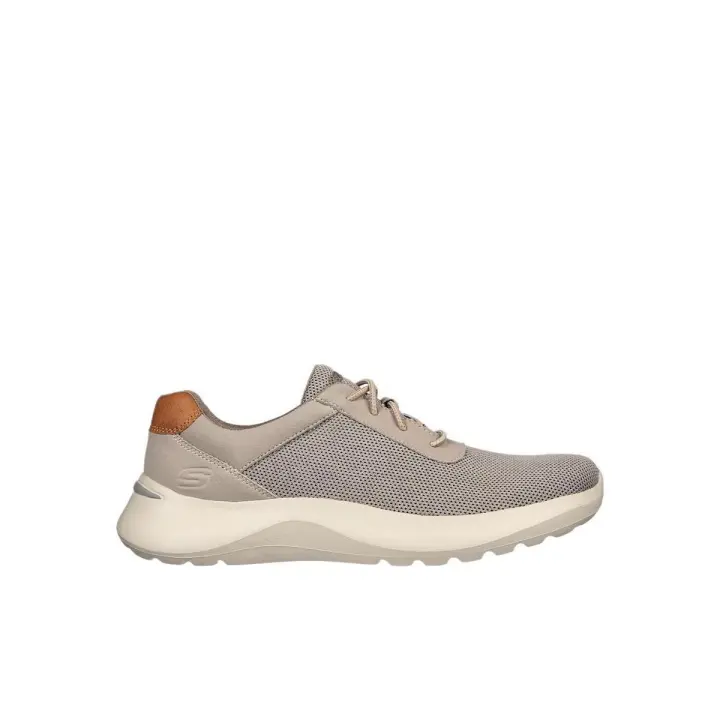 SKECHERS 204776_TPE Zapatillas deportivas de hombre marrones en textil 79599 - 1
