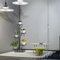 UNHO Estanterias para Plantas de Metal Soporte Plantas Macetas con 5 Niveles 57x25x116cm - details 3