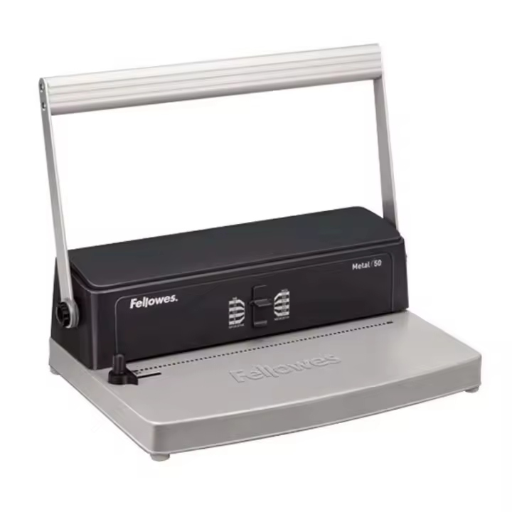 Encuadernadora Fellowes Metal 50/ Grafito - 1