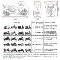 Cubierta de motocicleta para NMAX, AEROX, PCX, MIO, BEAT, CLICK, impermeable, lluvia y polvo, cubierta UV - details 11
