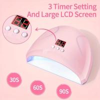 Kit Profesional De Esmeriladora Eléctrica USB Para Uñas Con Lámpara LED UV Y Secador De Manicura Gel Acrílico Set De Inicio - details 1
