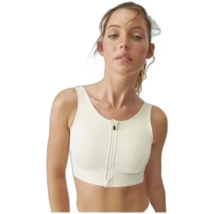 Sujetador Deportivo Born Living Yoga Raw Ivory Mujer - 1