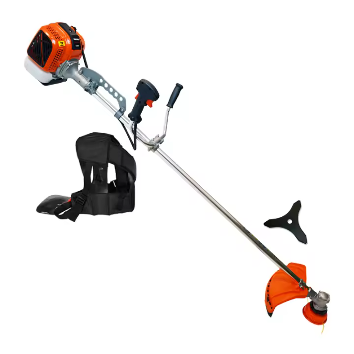 Desbrozadora de Gasolina 58cc Manillar de 32mm + Disco 3 Puntas + Arnés Pro SAKAWA 2.7CV - 1