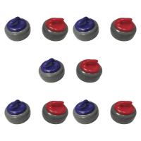 Juego de discos de Tejo Equipo de discos de Mesa de Tejo Accesorios de curling Juego de rodillos de Tejo de repuesto para La Familia - details 0