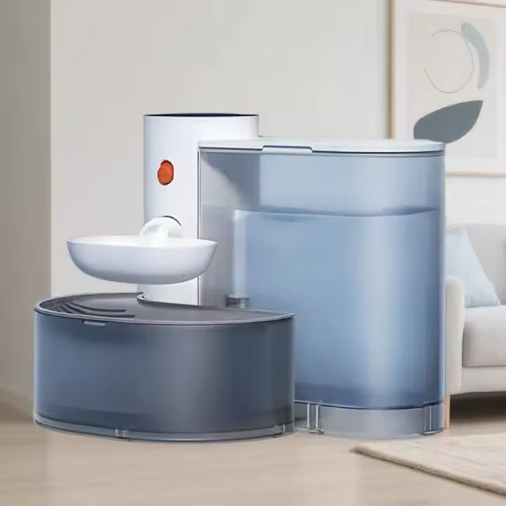 Bebedero Automático de Agua para Mascotas - Capacidad 3L, Materiales Seguros ABS/AS, Funcionamiento Silencioso, Batería de Litio 2000mAh, para Gatunos y Caninos - 1
