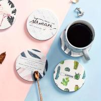 30PCS Coasters De Sublimación Lavables 10cm Suaves Anti-Derrame Bendecibles Para DIY Ocasiones Festivas - details 3
