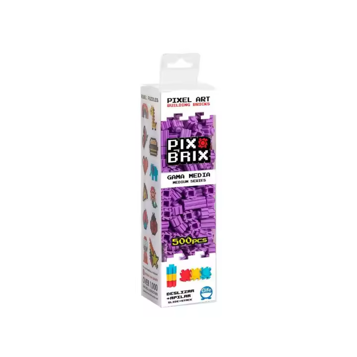 Pix Brix 500 Piezas Morado - 1