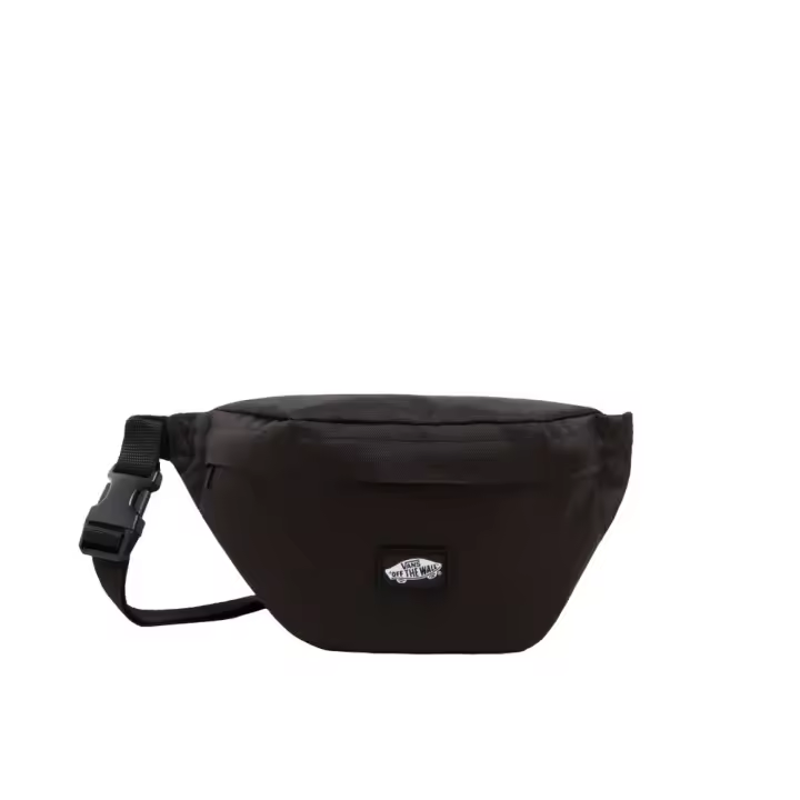 Riñonera Negra Vans Traveler Amplia Y Duradera Con Correa Ajustable - 1