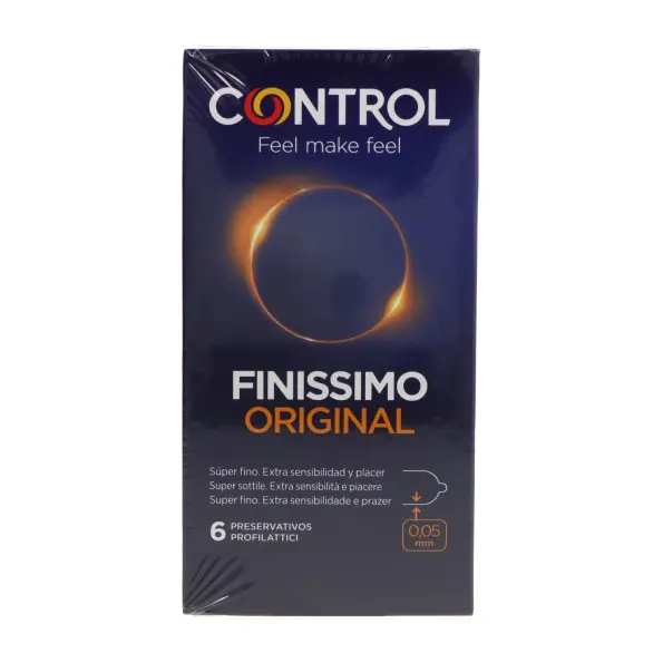 Control Preservativos Finissimo Original 6 Uds Control - 1