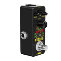 Pedal De Aumento De Guitarra Zikzic Booster Micro Limpio Verdadero Ganancia Pedal Mini Booster Puro Para Guitarra Eléctrica Con Bypass Verdadero - details 4