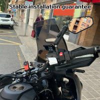 Espejos LATERALES Plegables Para Motocicleta 360 Grados Giratorios Vistas Traseras Accesorios Para ATV Espejos De Manillar Ancho - details 14