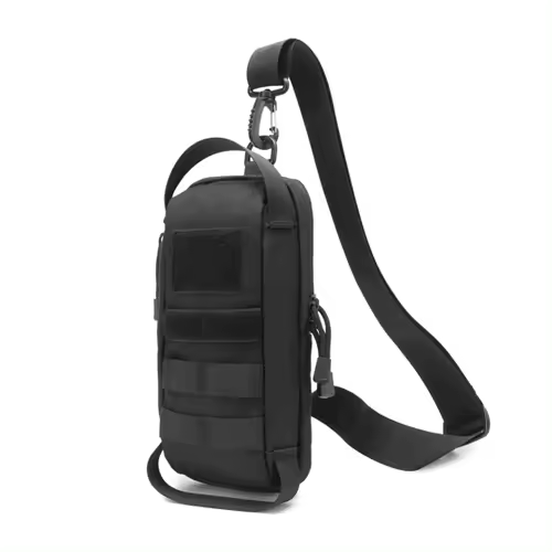 Bolsa De Pecho Deportiva Para Hombres Impermeable Mochila De Hombro Para Actividades Al Aire Libre Senderismo Caza Camping Viajes - 1
