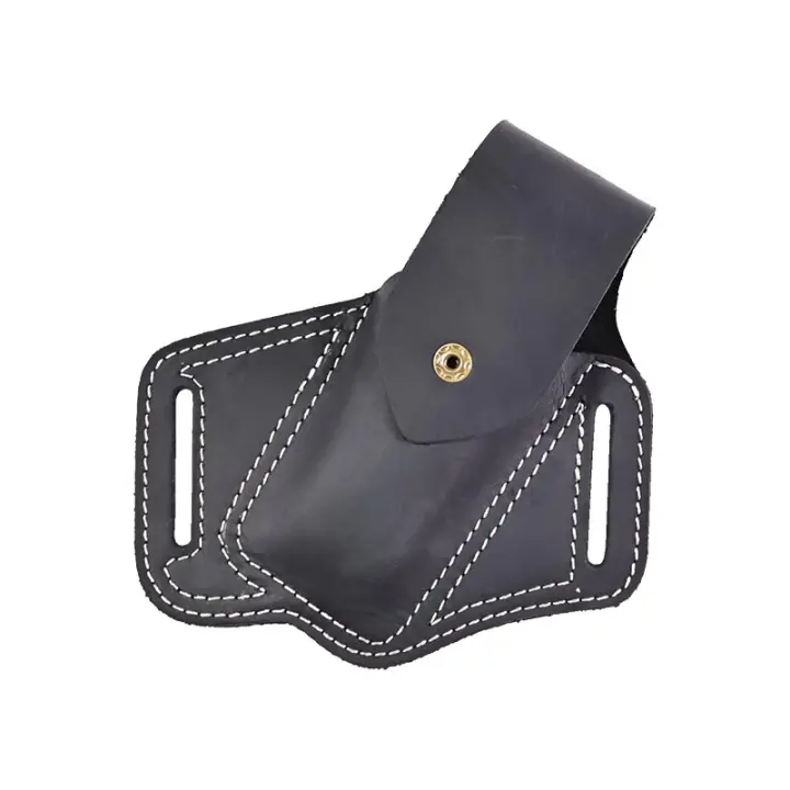 Funda De Cuero Genuino Para Leatherman SOG Herramienta Multifuncional Exterior Portafusil EDC Monedero Casillero De Herramientas - 1