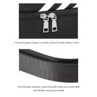 Mochila con cordón, mochila deportiva impermeable con compartimento separado para zapatos y bolsillo de malla para botella de agua, adecuada para deportes, escuela, playa, vacaciones, natación, viajes, etc. - details 11