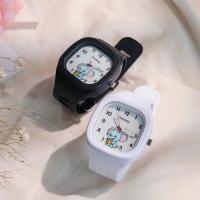 Reloj De Pulsera Infantil Luminoso De Dibujos Animados Reloj Deportivo De Silicona Moda Para Estudiantes Resistente Al Agua Display Numérico - details 23