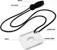 Espejo De Señal De Sobrevivencia Para El Campo Exterior Reflector De Luz Del Sol Para Senderismo Camping Emergencias Primeros Auxilios Vessel Marítimo Raft SOS - details 2