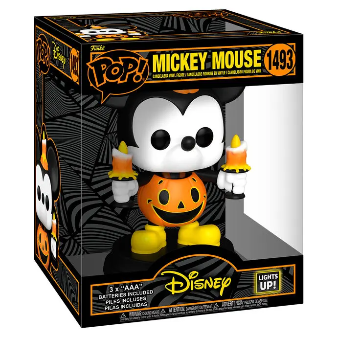 Figura Pop Super Disney Mickey Mouse Pumpkin-Figura de Vinilo Coleccionable - Idea de Regalo- Mercancia Oficial - Juguetes para Niños y Adultos - Movies Fans - Muñeco para Coleccionistas y Exposición - 1
