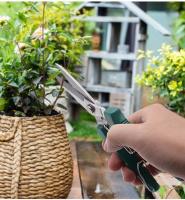 Tijeras De Poda Rectas De 190mm Con Mango Antideslizante Acero Inoxidable Para Jardín Y Bonsái Herramienta Manual De Uso Doméstico - details 12