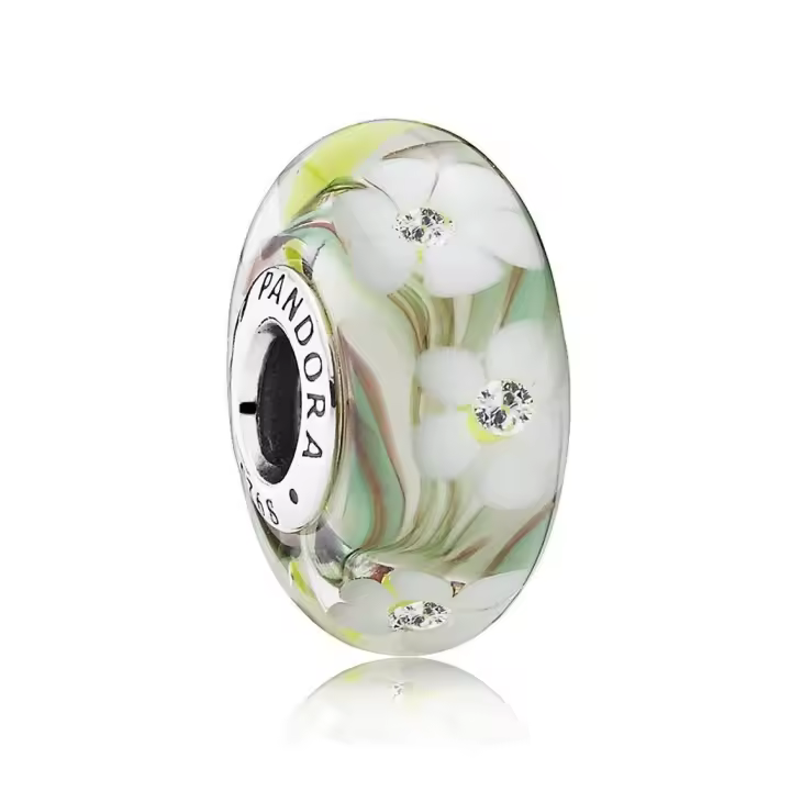Abalorio de Pandora de Cristal Murano  791638CZ - 1
