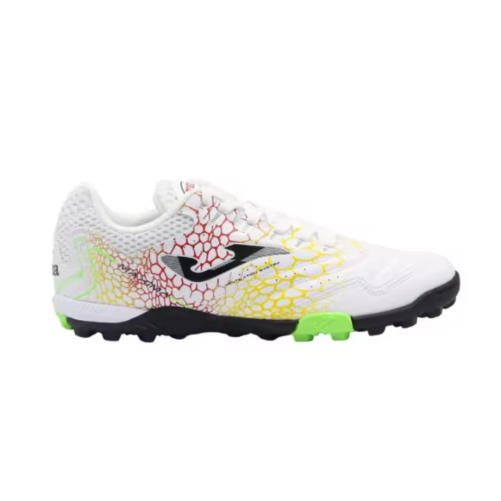 JOMA BOTAS FUTBOL MAXIMA 2442 COLOR WHITE YELLOW BLANCO - 1