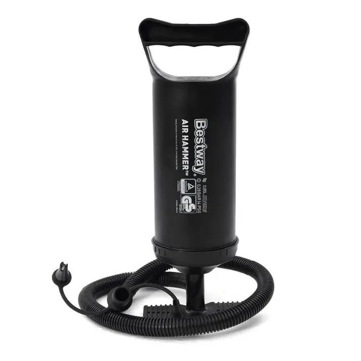 LILI HOME Inflador Manual Bestway Air Hammer Inflation Pump 30cm con Adaptadores y Manguera Flexible - 1