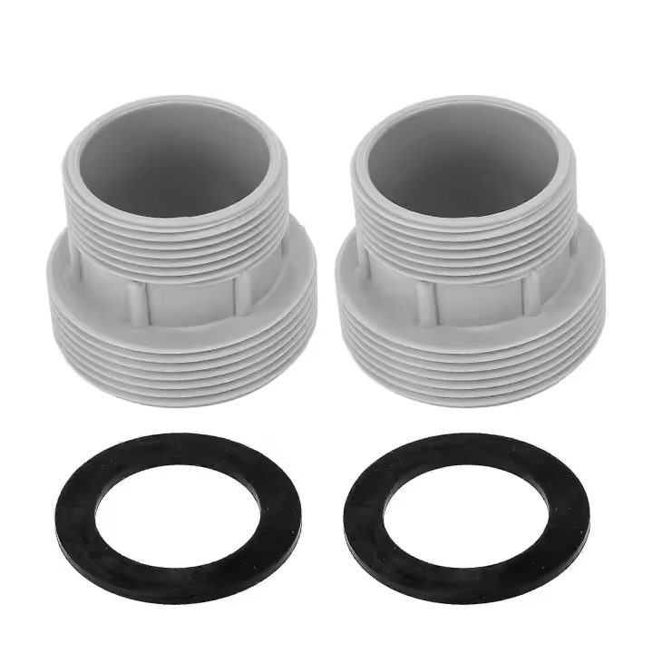 2 UNIDS Piscina Manguera Adaptador de Conversión de Plástico Universal Piscina Filtro de La Bomba Adaptador de Manguera con Juntas de Conector para Intex 4560 para 58254 NO.3275 - 1