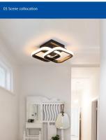 Luz De Techo Pequeña LED Moderna Iluminación Creativa Para Interiores Pasillo Balcón Aisles Fuente De Luz LED Incluida No Dimmable Instalación Semifinal - details 4