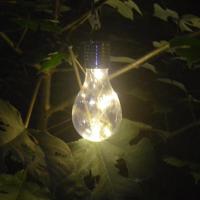 Lámpara Solar LED Impermeable Para Exterior Rotativa Colgante Para Fiesta Jardín Patio Camping Decoración Bulbo Lámpara Colgante - details 3