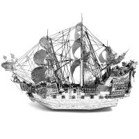 Kit De Modelos 3D De Acero Queen Anne Jigsaw DIY Puzle Laser Cortado Juguete Para Niños Estilo Coreano Tema FÁYIR - details 4