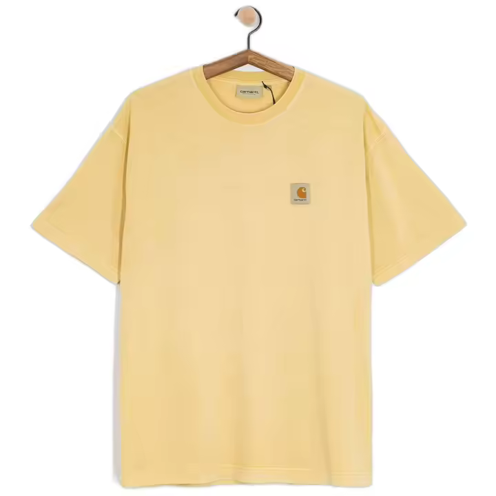 Camiseta de Manga Corta Carhartt WIP  para hombre en color amarillo - 1