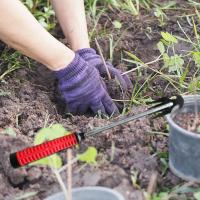 Rake Manual De Jardín Duradero Para Eliminación De Malas Hierbas Y Cultivo Adecuado Para Jardín Y Agricultura B1D0 - details 6