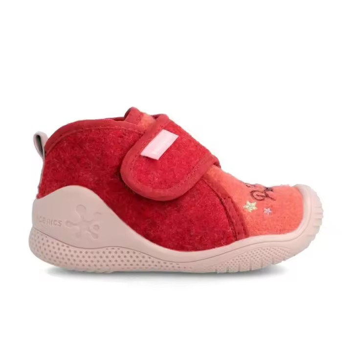 Biomecanics Little Pr - Zapatillas Casa Rojas Niña - Fieltro 100% Natural - Tecnología Pediatría - - 1
