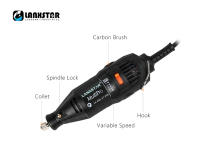 Mini Taladro Eléctrico 130W Con Localizador De Posición Herramienta De Grabado Y Engranaje DREMEL Estilo Con Enchufe EU/US Para DIY En El Hogar - details 1