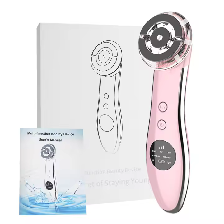 Masajeador De Rostro RF Rejuvenecimiento De La Piel LED Facial Levantamiento Belleza Vibración Eliminación De Arrugas Cuidado Del Piel - 1