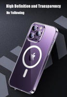 Funda Transparente Para iPhone 14 13 12 11 15 pro Max Magsafe Carga Inalámbrica Animación Cubierta Protectora Anti-Resbaladiza Resistente a Arañazos Y Huellas Para Modelos 7 8 XR XsMax - details 7