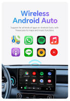 Nueva Adaptable Mini Wireless Box 2 En 1 CarPlay Android Auto Smart Plug And Play Dongle Bluetooth WiFi Conexión Rápida Para Coche - details 7