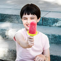 Soporte De Helado De Silicona Colorido Sin Derrame Reutilizable Protector De Helado Para Niños Con Base Antiderrame - details 4