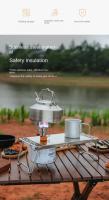 Mesa Plegable De Acero Inoxidable Para Camping Y Barbecue Accesorios De Fogón Multifuncional Portátil DUTRIEUX Originales En China - details 1