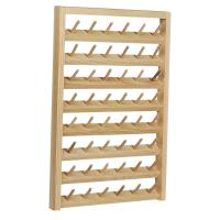 Soporte De Hilo Para Tejido En Pared Herramienta De Cruce De Cabello Organizador De Bobinas De Hilo Para Bordado Y Hobbyistas Material De Madera - details 7