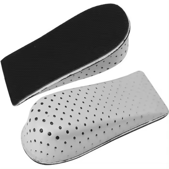 2x Plantillaspara augmentar LA ALTURA DEL TALON con espuma viscoelastica de 4,3 cm en color Negro - 1