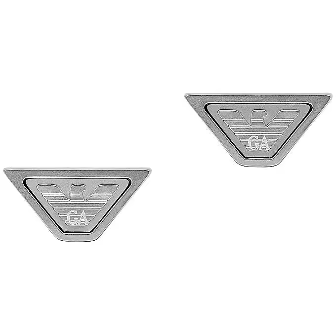Pendientes de botón Emporio Armani EGS3130040 en acero inoxidable EMPORIO ARMANI - 1