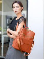 Nueva mochila para mujer con estampado de diamantes, moda simple y versátil, que mejora la calidad de la mochila de gran capacidad. - details 12