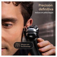 Braun Series 9 PRO+ 9560cc afeitadora eléctrica para hombre, con recortadora de precisión, con 5 elementos de afeitado Pro, centro amartCare, afeitadora eléctrica en seco y en mojado con 60 minutos de autonomía, Negro - details 2